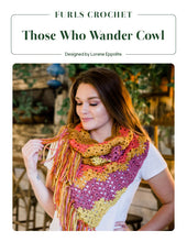 Load image into Gallery viewer, Those Who Wander Cowl Crochet PDF Pattern by Lorene Eppolite
