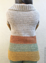 Load image into Gallery viewer, Heather Sweater Crochet PDF Pattern by Crystal Marin
