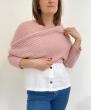 Load image into Gallery viewer, Eleanor Sweater Scarf Crochet PDF Pattern by Hannah Cross
