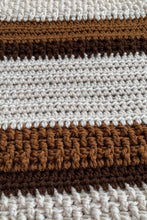 Load image into Gallery viewer, Caramel Latte Blanket PDF Crochet Pattern by Leanna Haughian
