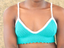 Load image into Gallery viewer, Crochet bralette top PDF Crochet Pattern by Helena Mathias
