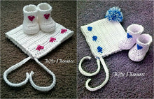 Load image into Gallery viewer, Sweetheart Set Crochet Pattern by Tera Kulling
