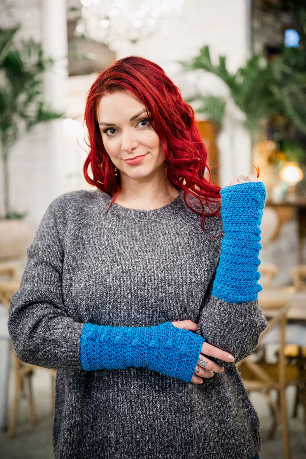 Milano Wristers Crochet PDF Pattern by Crystal Marin