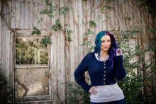 Load image into Gallery viewer, Starry Night Cropped Cardigan PDF Crochet Pattern by Lorene Eppolite

