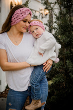 Load image into Gallery viewer, Crocus Earwarmer Crochet PDF Pattern by Rebekah Haas
