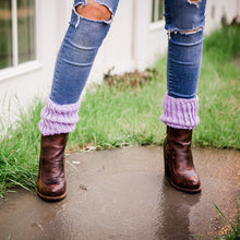 Load image into Gallery viewer, Ridged Leg Warmers Crochet PDF Pattern by Crystal Bucholz
