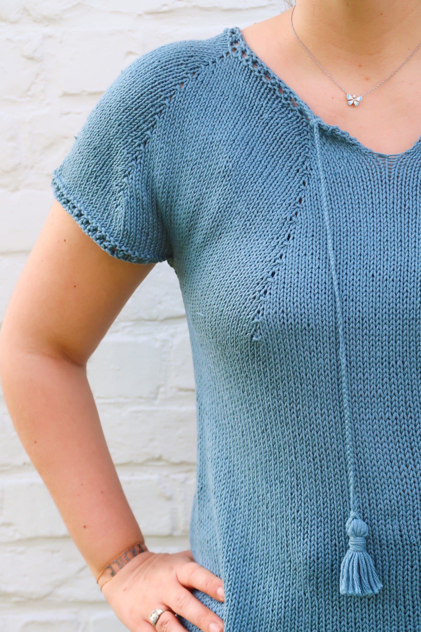 Juliet Top Knit Pattern by Hortense Maskens