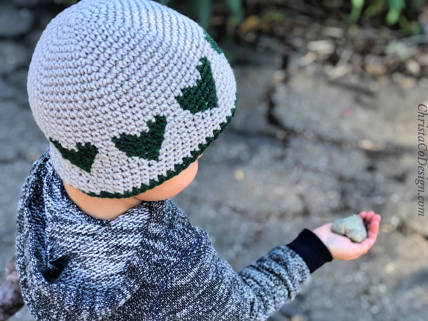Sweetheart Hat Crochet Pattern by Crystal Marin