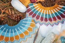 Load image into Gallery viewer, Traveler Fair Isle Crochet Sweater Crochet PDF Pattern by Briana Kepner
