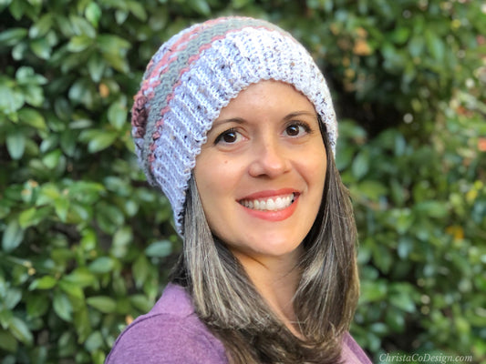 Emma Hat Crochet Pattern by Crystal Marin